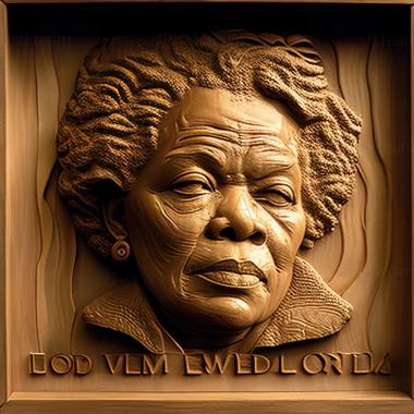 3D model Beloved Toni Morrison 1987 (STL)